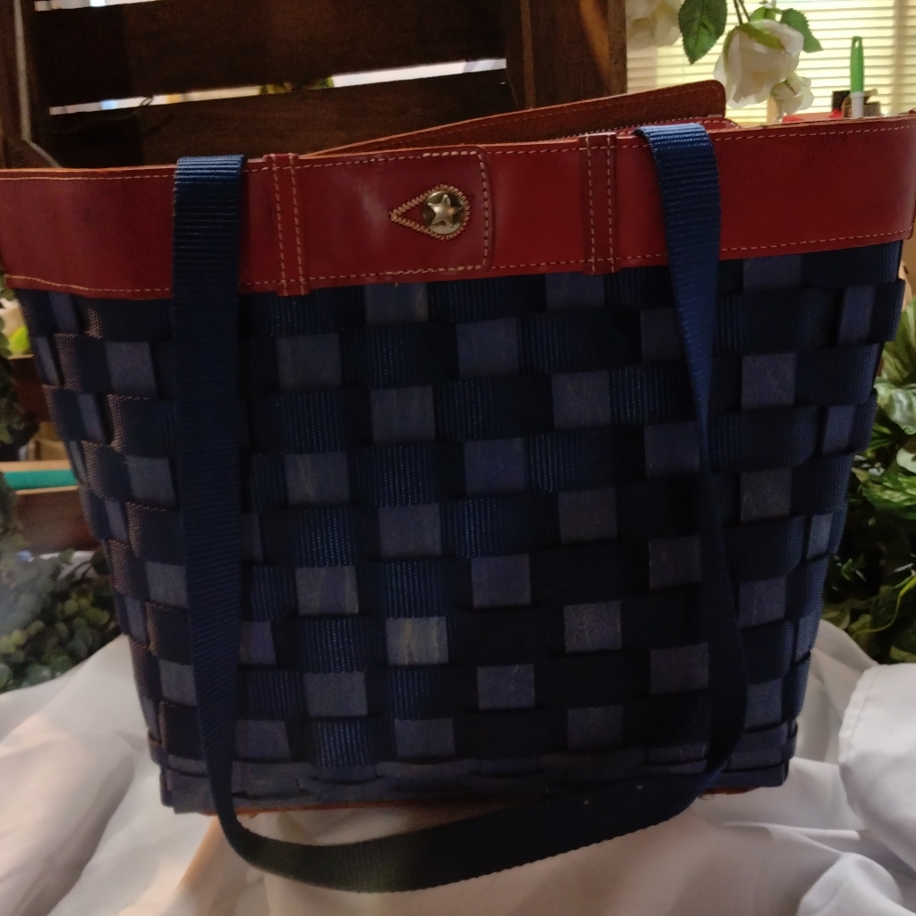 Longaberger Woven Tote Purse/Bag